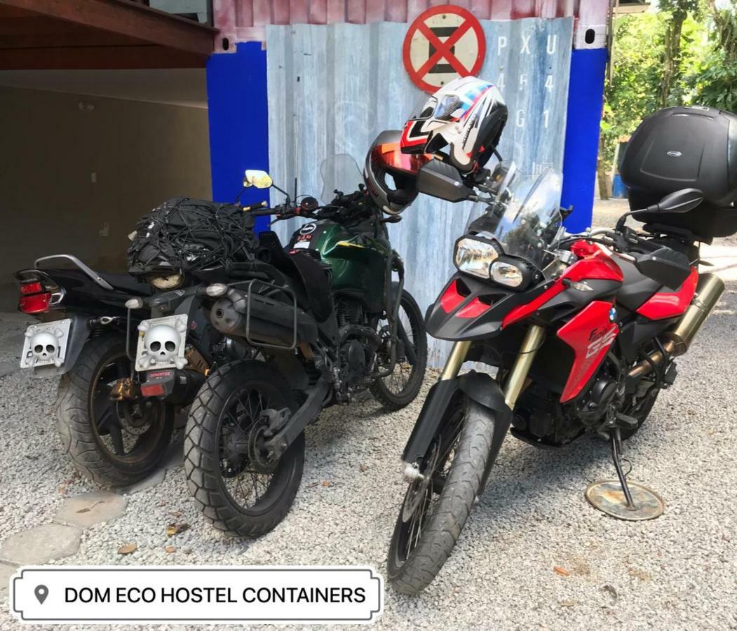 Dom Eco Hostel Containers Sao Sebastiao  Eksteriør billede